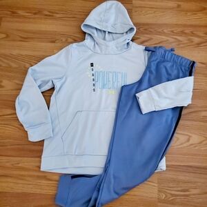 NWT's Girls (XL) Under Armour Joggers/Hoodie Set